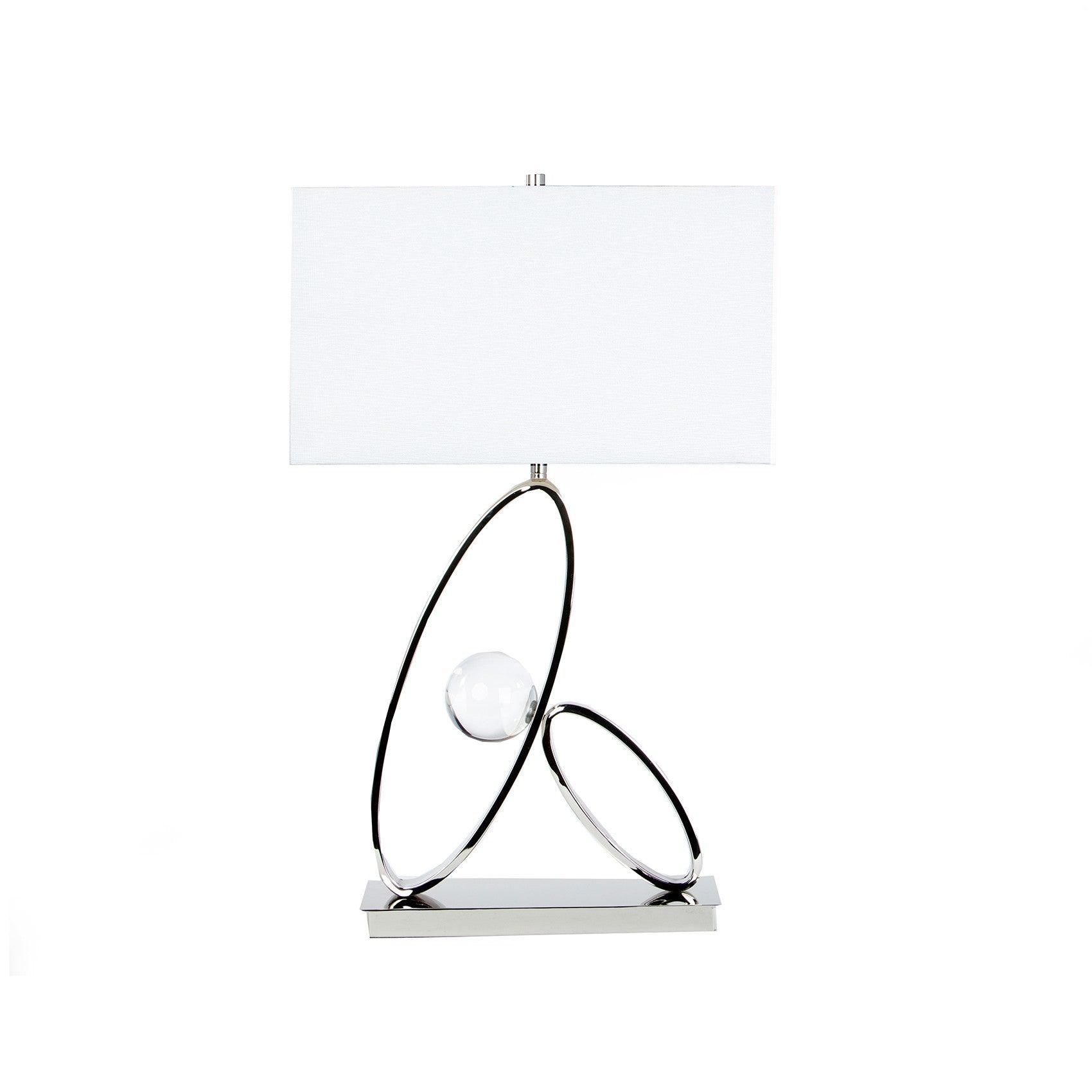 OVALS BALL TABLE LAMP - Euro Living Furniture